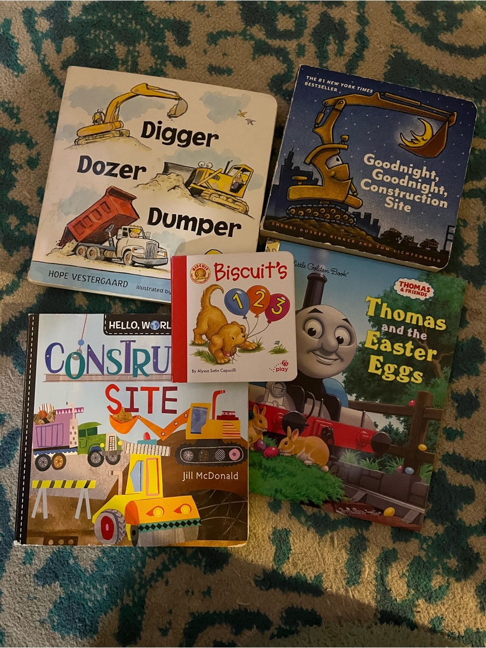 Vehicles Board Book Collection
